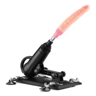 (as the picture) Cannon Machine Automatic Telescopic Simulation Dildo Female Masturbation Vibrat