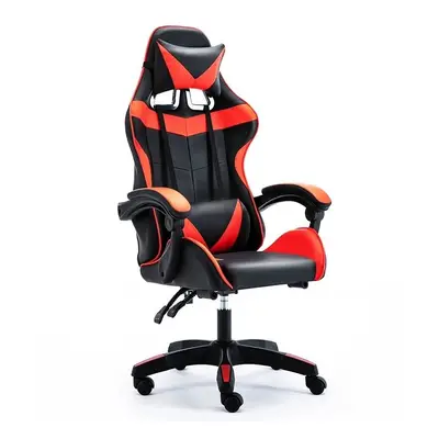 (Black & Red) Ergonomic Adjustable Computer Office Desk Chair