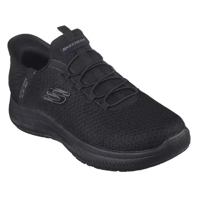 (UK 3, Black) Skechers Work 108152EC/BLK TILIDO - OMBRAY Womens Trainers Black