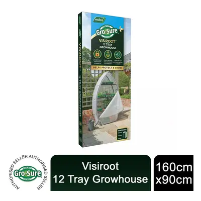 Gro-Sure Visiroot Tray Growhouse for Plant Germination & Protection