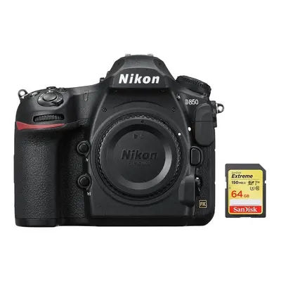 NIKON D850 Body + SanDisk Extreme 64G SD card