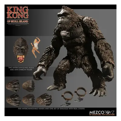 King Kong Poseable Figure from Kong Skull Island - MEZCO ME10100