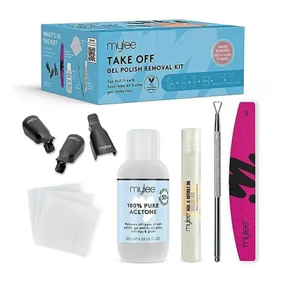 Take Off Ultimate Nail Gel Polish Removal Kit, Complete Set for Quick, Hassle-Free & Salon-Quali