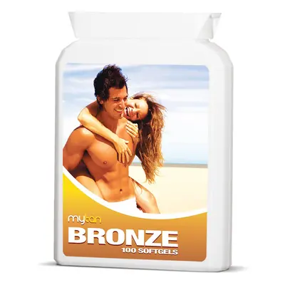 MyTan Bronze Tanning Pills | Softgels | Beta Carotene Tanning Tablets with Natural Mixed Caroten