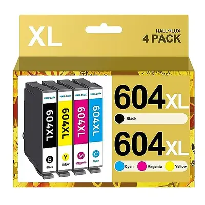 604XL Ink Cartridges Multipack High Yield Compatible for Epson 604XL XL for XP-2200 XP-2205 XP-3