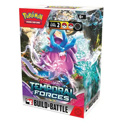 POKEMON TCG: Scarlet and Violet: Temporal Forces: Build & Battle Box