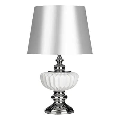 Premier Housewares Luana Large White Ceramic Table Lamp