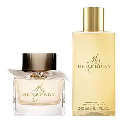 Burberry My Burberry Pcs Set: Oz Edt Sp + 8.1 Oz Shower Oil