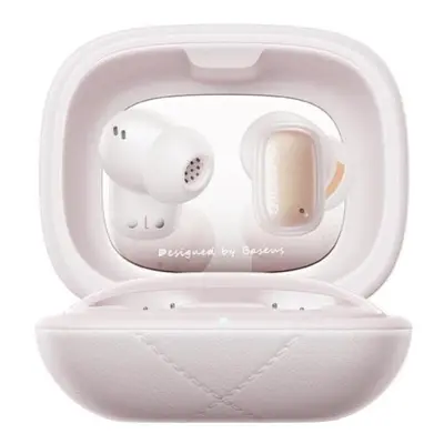 (pink) Baseus Airnora True Wireless Earbuds -45db Noise Cancellation, Low Latency, Bluetooth 5.4