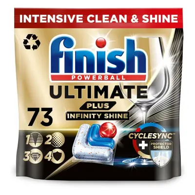 Finish Ultimate Plus Infinity Shine Dishwasher Tablets bulk |Scent Fresh Dishwasher Tabs For Unb