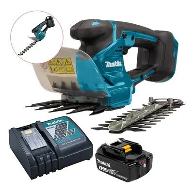 Makita DUM111 18v Lithium Cordless Pruner Hedge Cutter Grass Shear - 1x 5ah