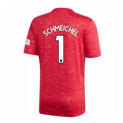 (XL) Man Utd Adidas Home Football Shirt (SCHMEICHEL 1)