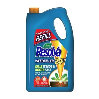 Resolva 24H Ready To Use Power Pump Weed Killer Refill, Litres