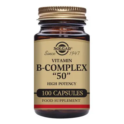 Solgar Formula Vitamin B-Complex "50" Vegetable Capsules - Pack of