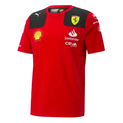 (XXL) Ferrari Carlos Sainz Driver Tee (Red)