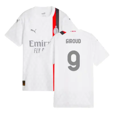 (XS) AC Milan Away Shirt (Ladies) (Giroud 9)