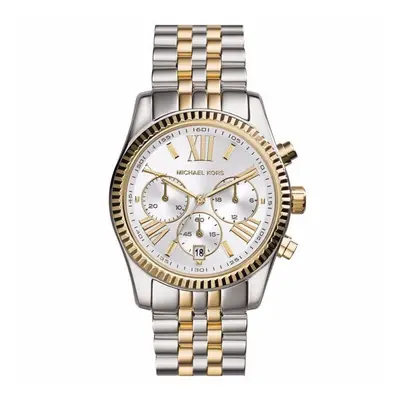 Michael Kors MK5955 Lexington Ladies Two Tone Gold Silver Chrono Watch