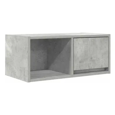 (concrete grey, pcs/ cm) vidaXL TV Cabinet Sonoma Oak 80x31x25.5 cm Engineered Wood TV bench