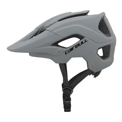 (Grey, M) Bike Helmet Pcs Ventilation Holes MTB Road Bicycle Motorcycle Safety Riding Cap