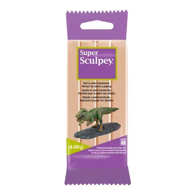 Super Sculpey Polymer Clay - lb/454 g, Beige (Pack of 1)