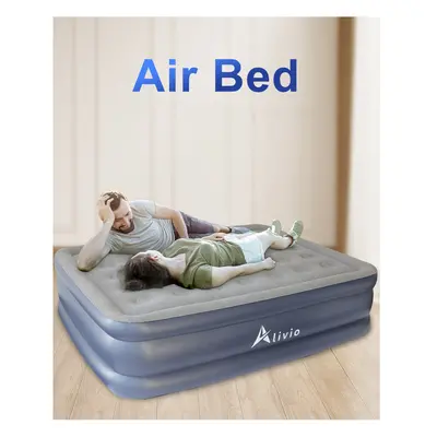 (DOUBLE) ALIVIO INFLATABLE AIR BED BUILTIN PUMP AIR MATRESS