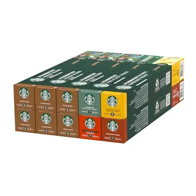 STARBUCKS Coffee Shop Classics - STARBUCKS House Blend Pack by Nespresso, Coffee Capsules x (100