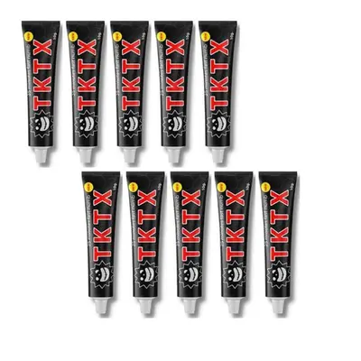 (black, 10TUBES) 1/10/20/30/50 Tubes Black Tktx@ Cream 55% For Tattooing Art