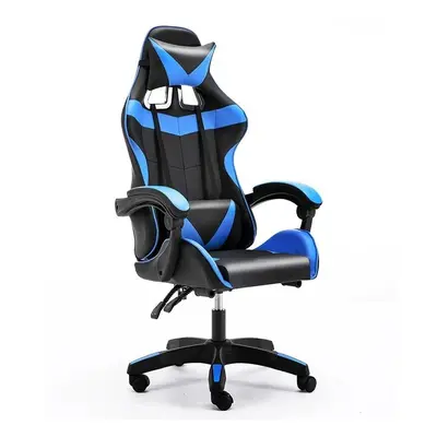 (Black & Blue) Ergonomic Adjustable Computer Office Desk Chair