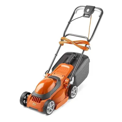 Flymo EasiStore 300R Electric Rotary Lawn Mower - cm Cutting Width, Litre Grass Box, Close Edge 