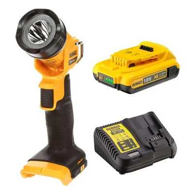 Dewalt DCL040N Cordless 18v XR Light / Torch XR Pivot Head + Battery + Charger