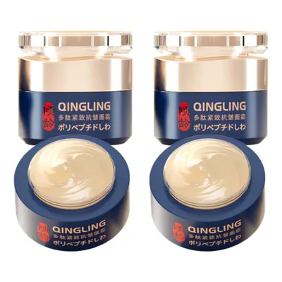 QINGLING Face Cream, Qingling Wrinkle Removal Cream, Peptide Firming Anti-Wrinkle Facial Cream, 