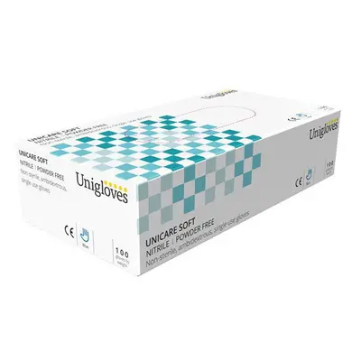 UNICARE Nitrile Powder Free Gloves - Extra Large - Pack of [GS0035]