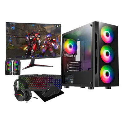 (intel core i5, GB SSD & 1TB HDD) Fast Gaming Intel Quad i5 16GB RAM HDD & SSD PC Bundle & Speak