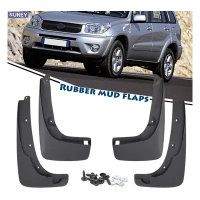 4Pcs Mud Flaps For Toyota RAV4 XA20 Mudflaps Splash Guards Mud Flap Mudguards Fender 2003 Car Ac