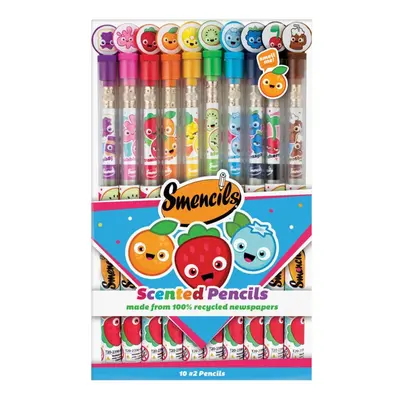 Scentco Graphite Smencils 10-Pack of HB #2 Scented Pencils