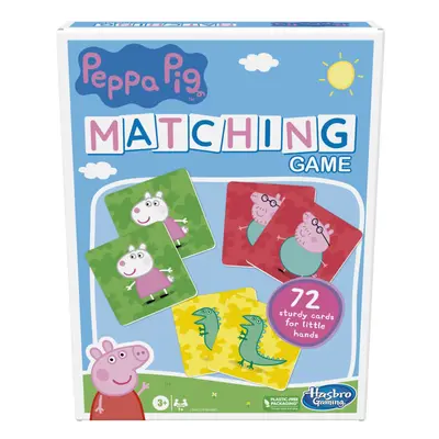 Hasbro Gaming Peppa Pig Matching Game for Kids Ages and Up, Fun Preschool Game for 1+ Players