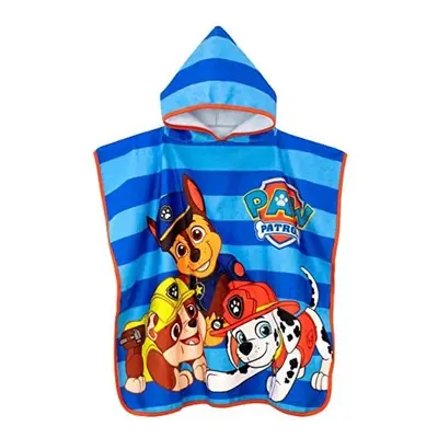 Paw Patrol Boys Hooded Towel Poncho One Size