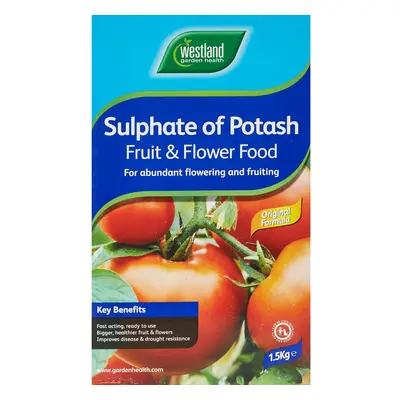 Westland Sulphate of Potash Fruit and Flower Food, 1.5 kg