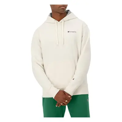 Champion Powerblend Fleece Hoodie Comfortable Men's Sweatshirt Logo Reg. or Big & Tall Natural S