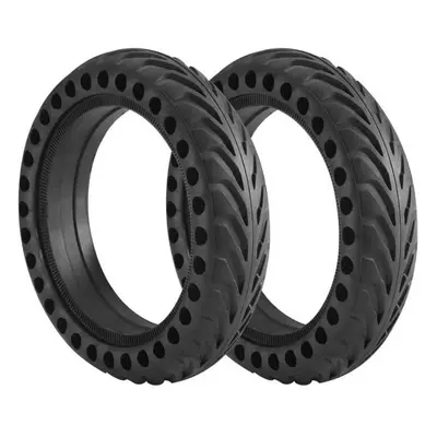 ] Solid Perforated Anti-Puncture Tires for Xiaomi M365 1-2x2 Electric Scooter | Strong and punct