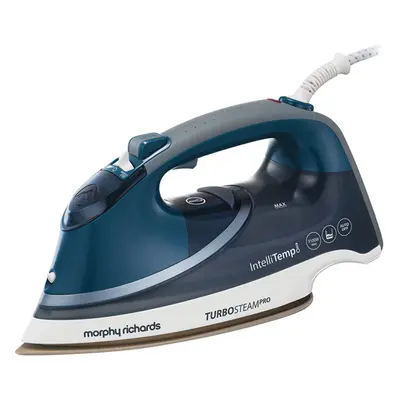 Morphy Richards Turbosteam Pro 3100 Watt Iron -Grey / Blue