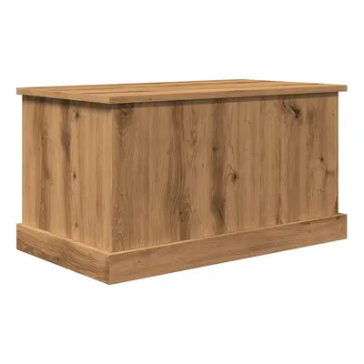 (artisan oak, x x cm) vidaXL Storage Box Garden Tool Chest Outdoor Storage Bin Box Engineered Wo