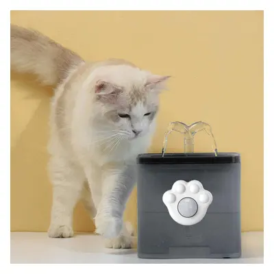 Cat Water Fountain Smart Infrared Motion Sensor Switch,Pet Cat Automatic Drinking Fountains Wate