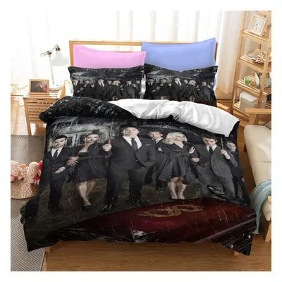 (Style 11, Double) The Vampire Diaries Bedding Single Double King Duvet Cover