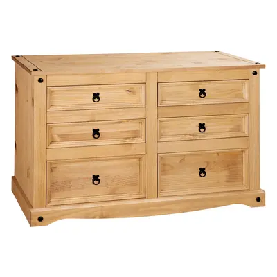 Corona Chest of Drawers Pine Drawer Solid Mexican Wax Sideboard