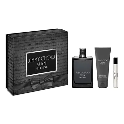 Jimmy Choo Man Intense Pcs Set: 3.3 Eau De Toilette Spray + 0.25 Oz Eau De Toilette Spray + 3.3 