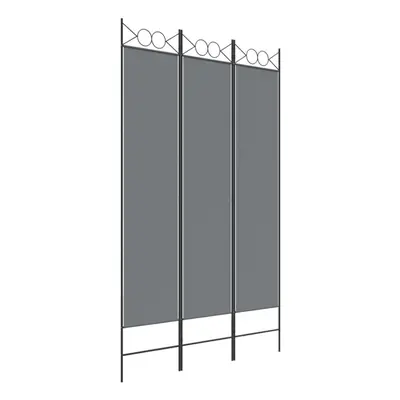 (Anthracite, x cm) vidaXL 6-Panel Room Divider Fabric Privacy Screen Paravent Multi Colours/Size