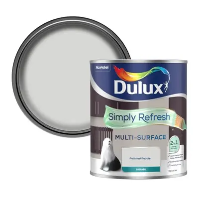 Simply Refresh Multi Surface Eggsgell Paint - Polished Pebble - 750ML