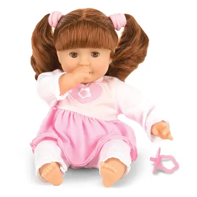 Melissa & Doug Mine to Love Brianna 12-Inch Soft Body Baby Doll With Hair and Outfit - First Bab