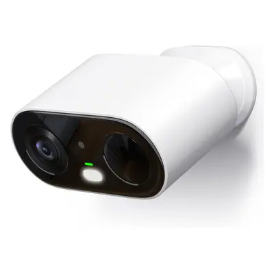 (Beige) Battery Operated CCTV Camera wtih PIR Human Detection, WiFi Home Security Camera, Color 